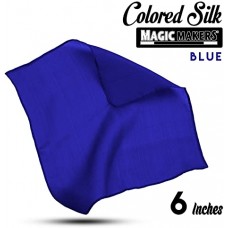 Blue 6 inch Colored Silk- Professional Grade  